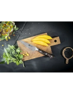 Coltello Spelucchino Tanrei Damascato 10 cm Micarta