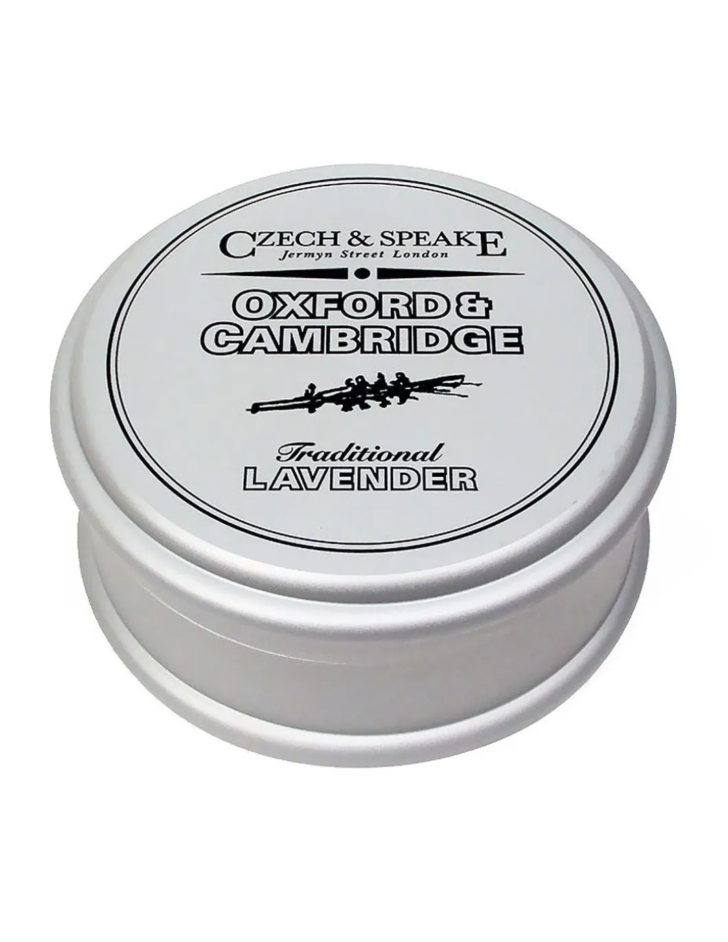 Czech & Speake - Sapone da Barba Oxford & Cambridge con ciotola in alluminio - Coltelleria Lorenzi Milano