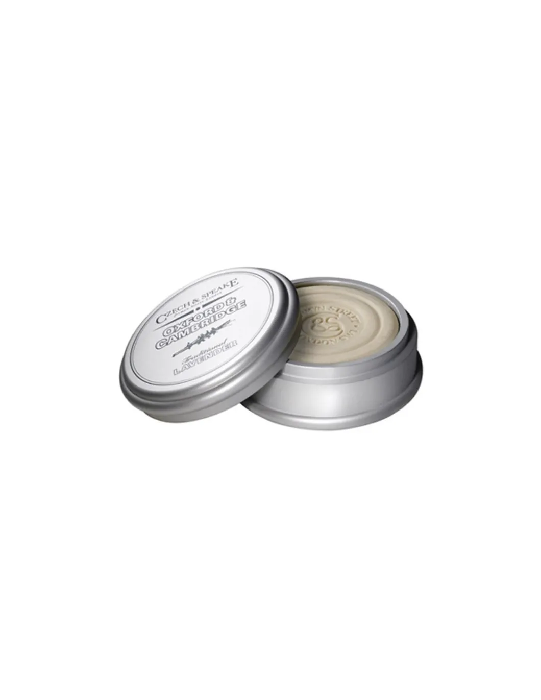 Czech & Speake - Sapone da Barba Oxford & Cambridge con ciotola in alluminio - Coltelleria Lorenzi Milano