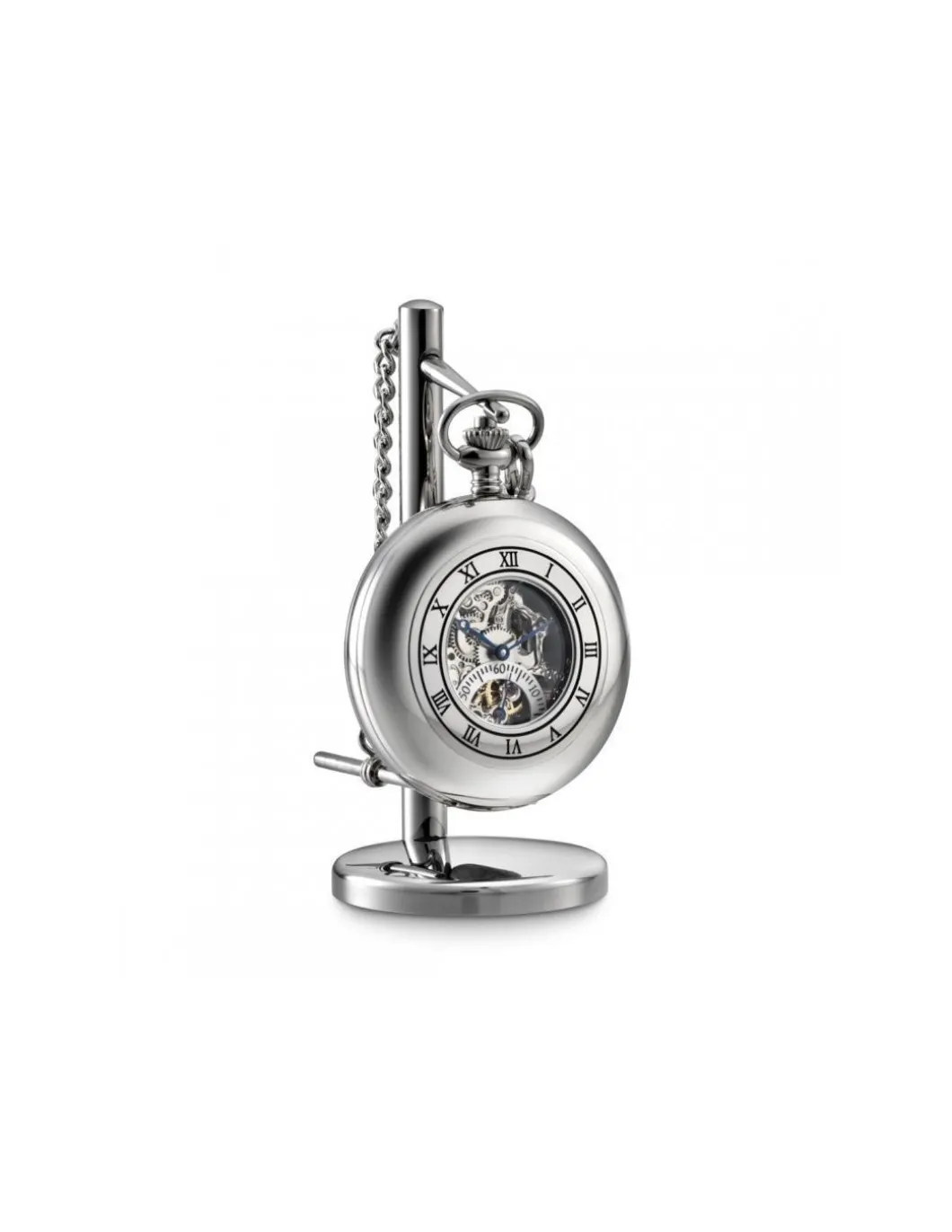 Dalvey - Orologio da tasca Skeletal con Stand - Coltelleria Lorenzi Milano