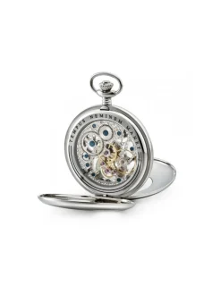 Dalvey - Orologio da tasca Skeletal con Stand - Coltelleria Lorenzi Milano