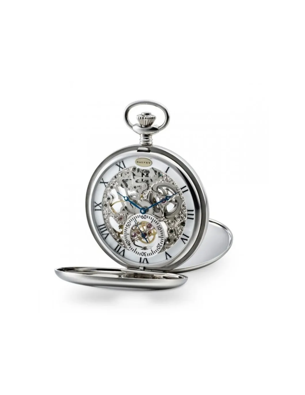 Dalvey - Orologio da tasca Skeletal con Stand - Coltelleria Lorenzi Milano