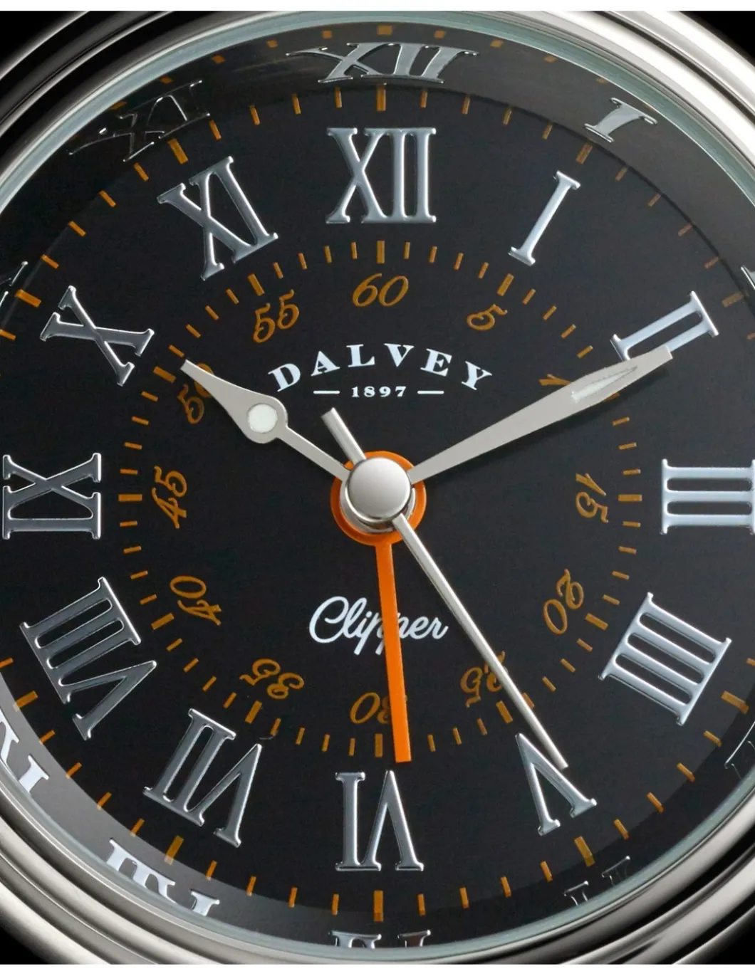 Dalvey - Sveglietta Viaggio Nero/Arancio - Coltelleria Lorenzi Milano