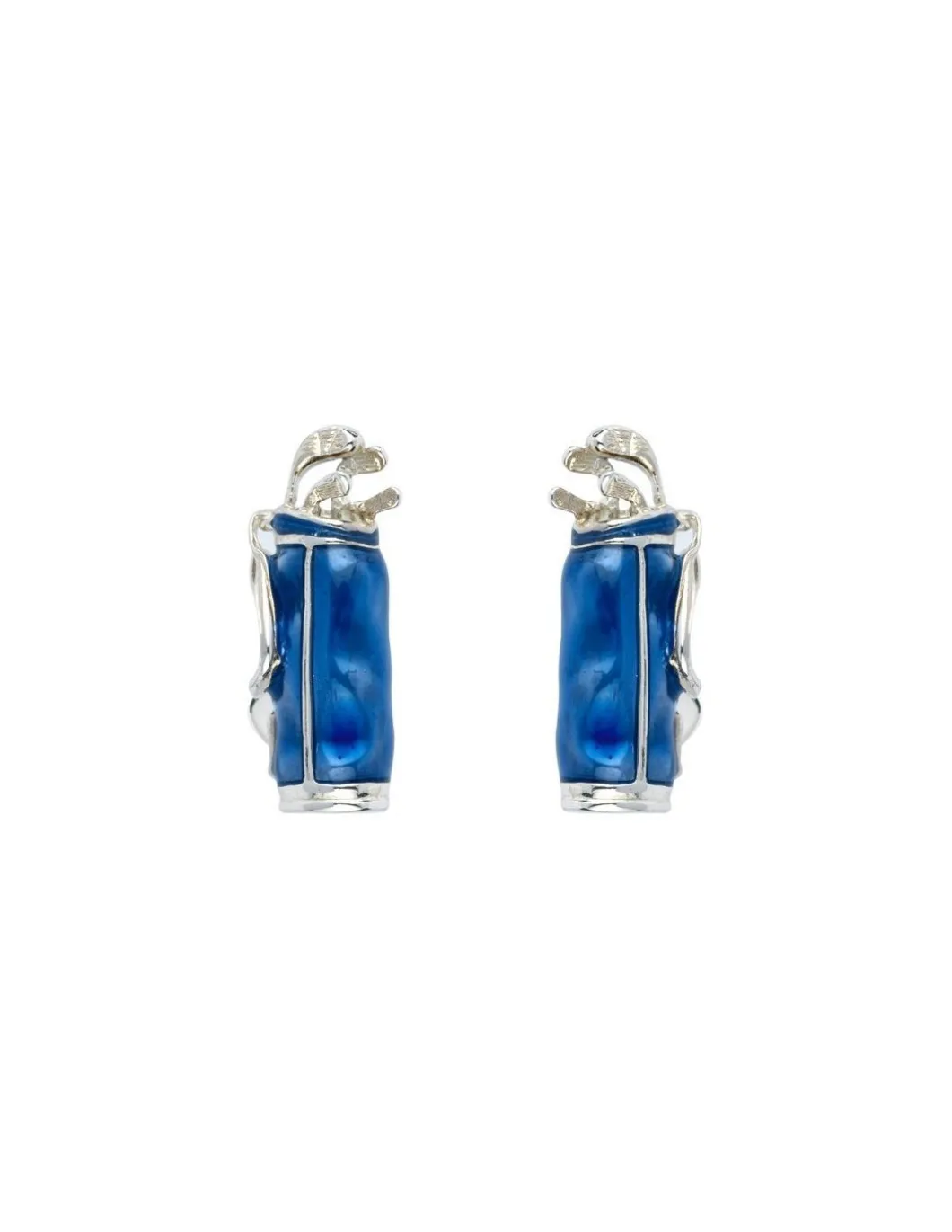 Deakin & Francis - Gemelli Sacca Mazze da Golf Blu Argento - Coltelleria Lorenzi Milano