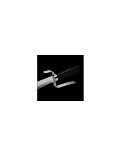 Del Ben - Sabre a champagne manico corno nero - Coltelleria Lorenzi Milano