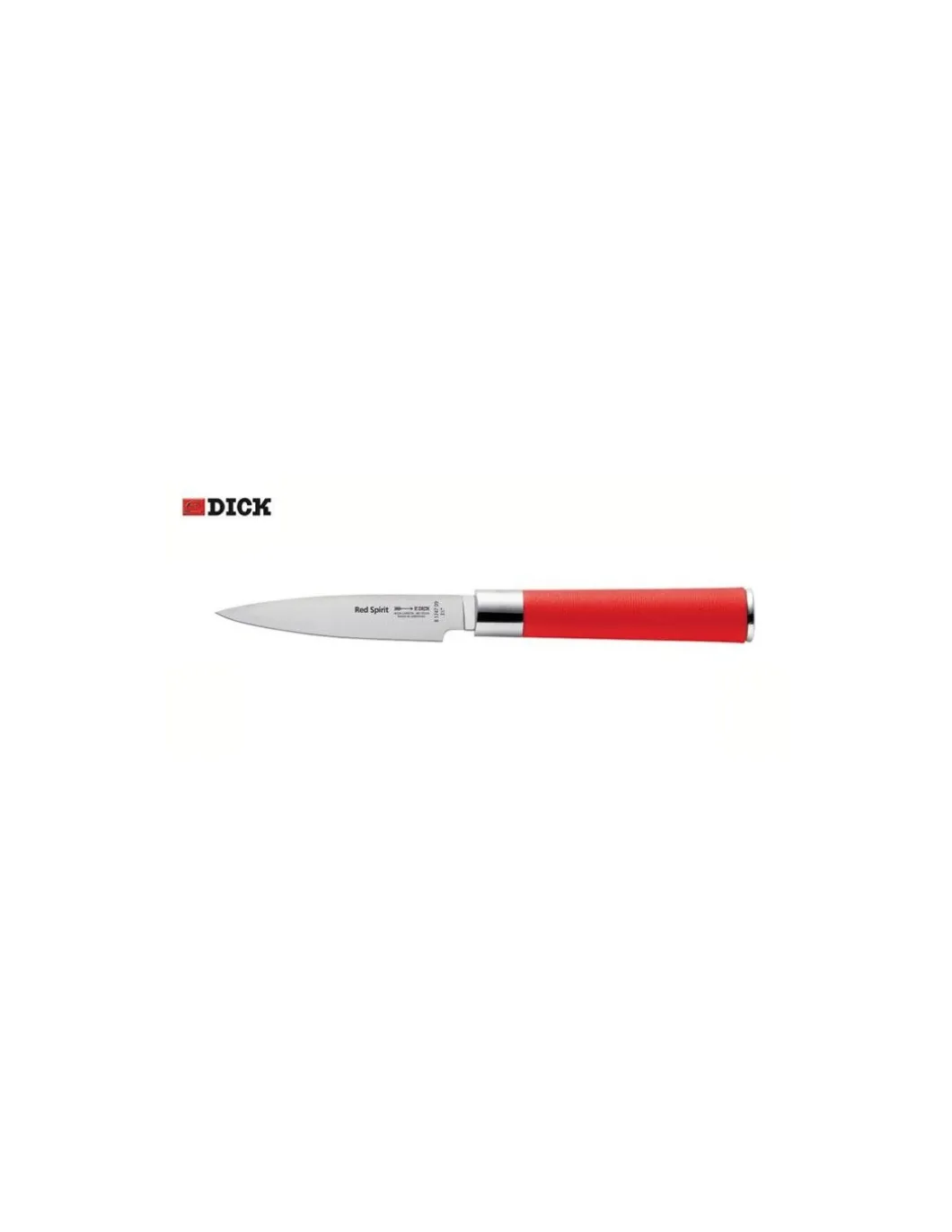 Dick - Coltello Spelucchino a Lama Dritta Red Spirit - Coltelleria Lorenzi Milano