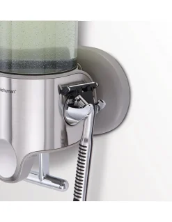 Dispenser shampoo e sapone da parete acciaio INOX