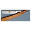 Dovo - Rasoio a mano libera  Carbonio 5/8 Manico in Legno 1215860 - Coltelleria Lorenzi Milano