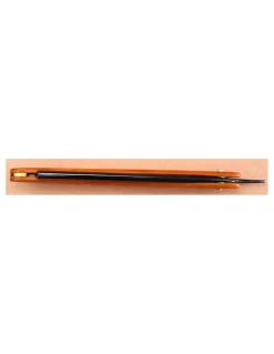 Dovo - Rasoio a mano libera carbonio 5/8 manico Ebano 1155861 - Coltelleria Lorenzi Milano