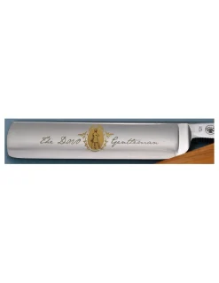 Dovo - Rasoio a mano libera  Carbonio 5/8 Manico in Legno 1215860 - Coltelleria Lorenzi Milano