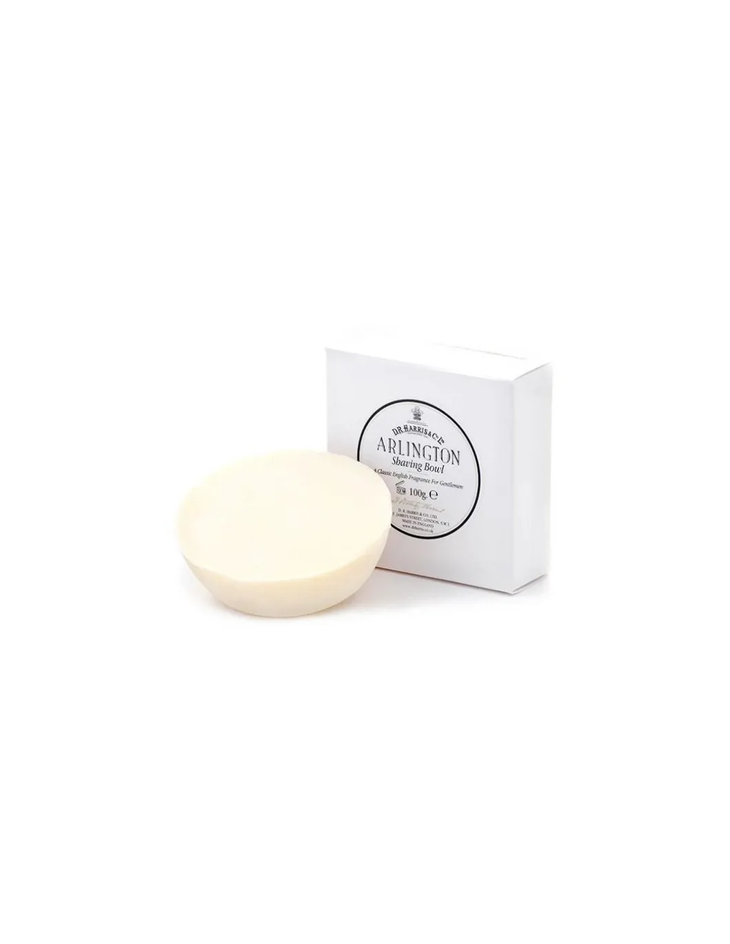 D.R. Harris & C. L. - Shaving Soap refill 100 g. - Coltelleria Lorenzi Milano