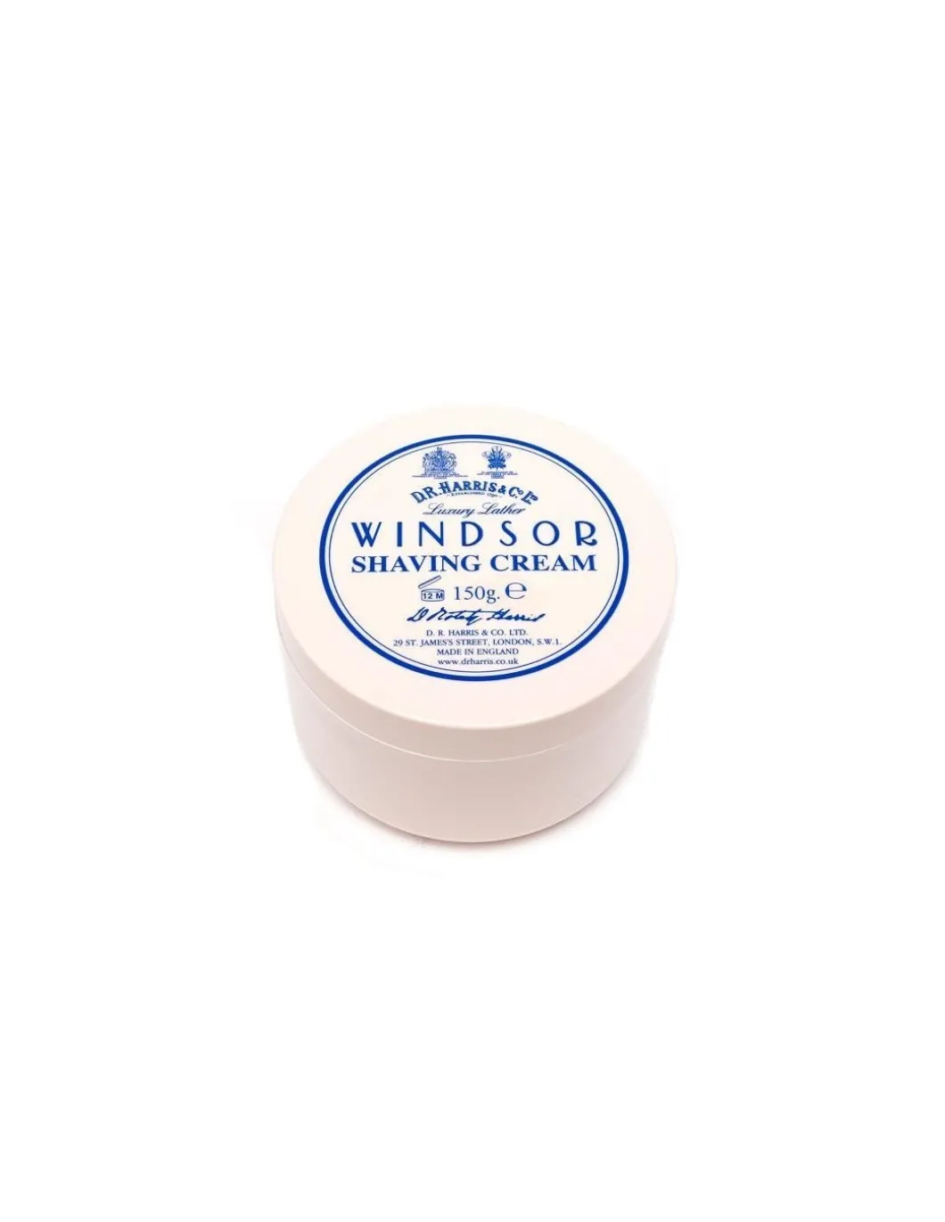 D.R. Harris & C. L. - Windsor Crema da Barba in Ciotola 150g - Coltelleria Lorenzi Milano