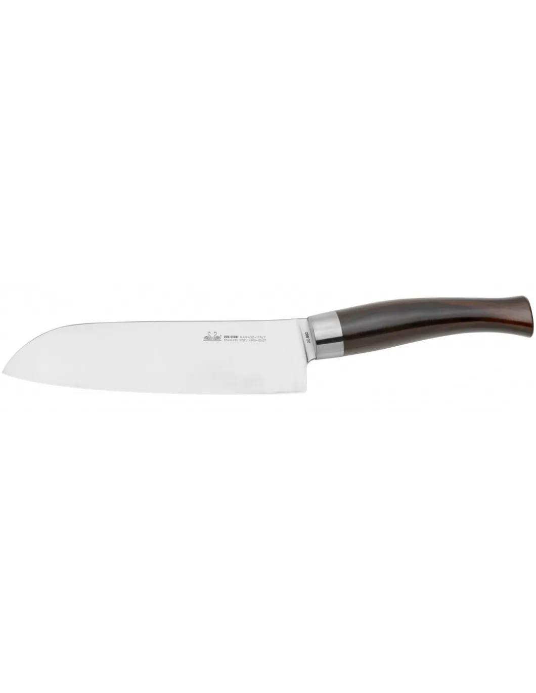 Due Cigni - Coltello da Cucina Santoku - Coltelleria Lorenzi Milano