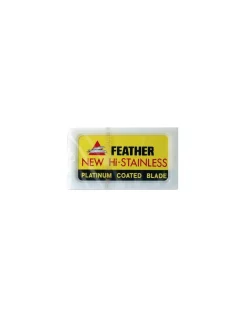 - Feather Lame in Acciaio Inox per Rasoio - Coltelleria Lorenzi Milano