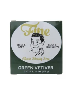 Fine - Sapone da Barba Green Vetiver - Coltelleria Lorenzi Milano