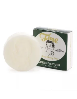 Fine  - Sapone da Barba Green Vetiver - Coltelleria Lorenzi Milano