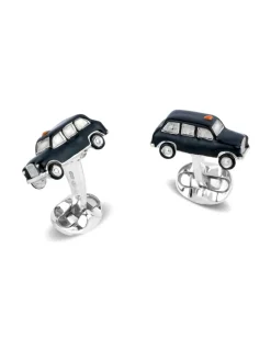 Gemelli da Camicia Black Cab in Argento