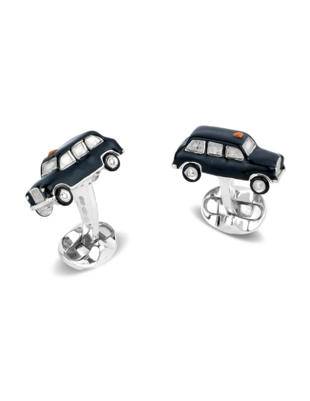 Gemelli da Camicia Black Cab in Argento