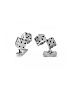 Gemelli da Polso a Forma di Dado da Gioco