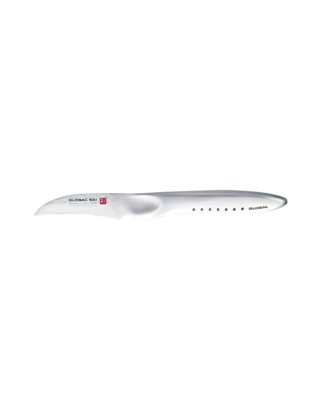 Global - Coltello Spelucchino Lama Curva Sai-S04R - Coltelleria Lorenzi Milano