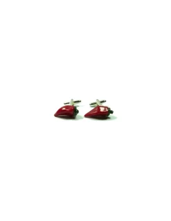 Il Travaso delle Idee - Gemelli a forma di peperoncino - Coltelleria Lorenzi Milano