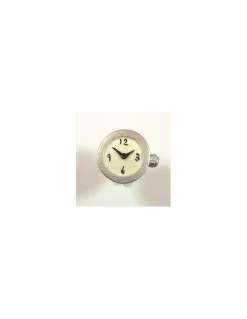 Il Travaso delle Idee - Gemelli a forma di orologio argento tondo - Coltelleria Lorenzi Milano