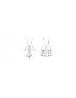 Isommelier Pro Decanter e Ossigenatore Rapido per Vino Nero