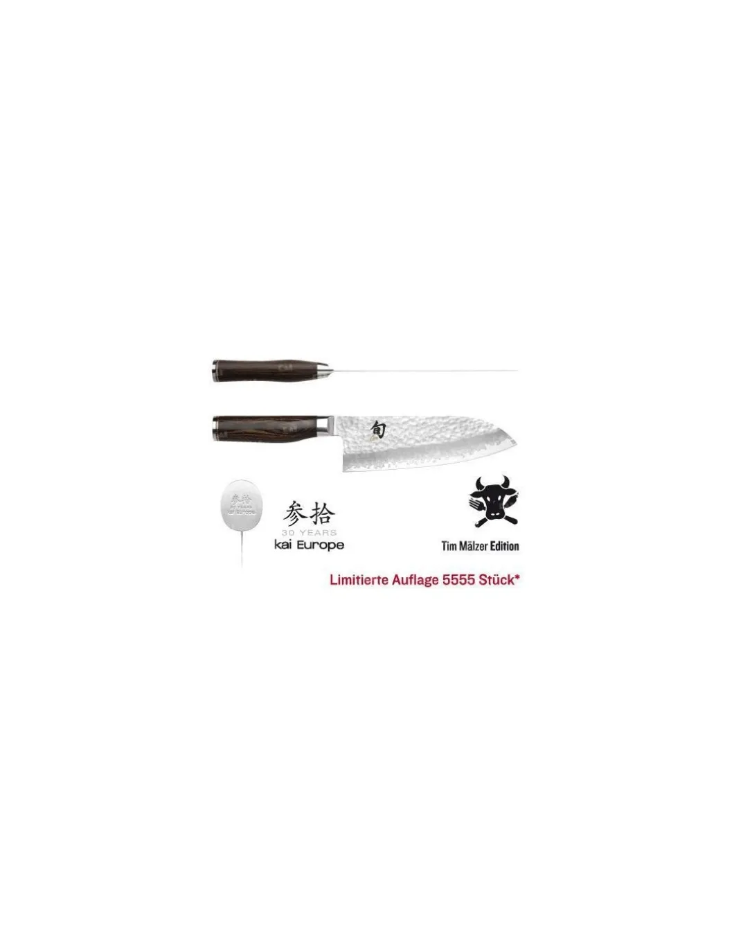 KAI - Kai shun premier Santoku Grande Tim Malzer Serie TDM-1717 - Coltelleria Lorenzi Milano