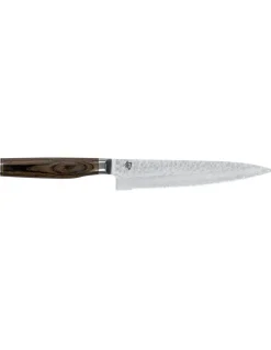 Kai TDM-1722 Coltello multiuso con lama seghettata Shub Premier Tim Mälzer 15 cm