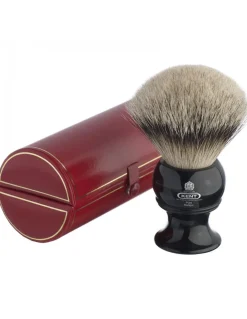 Kent  - Pennello da Barba Silver Tip BLK12 - Coltelleria Lorenzi Milano