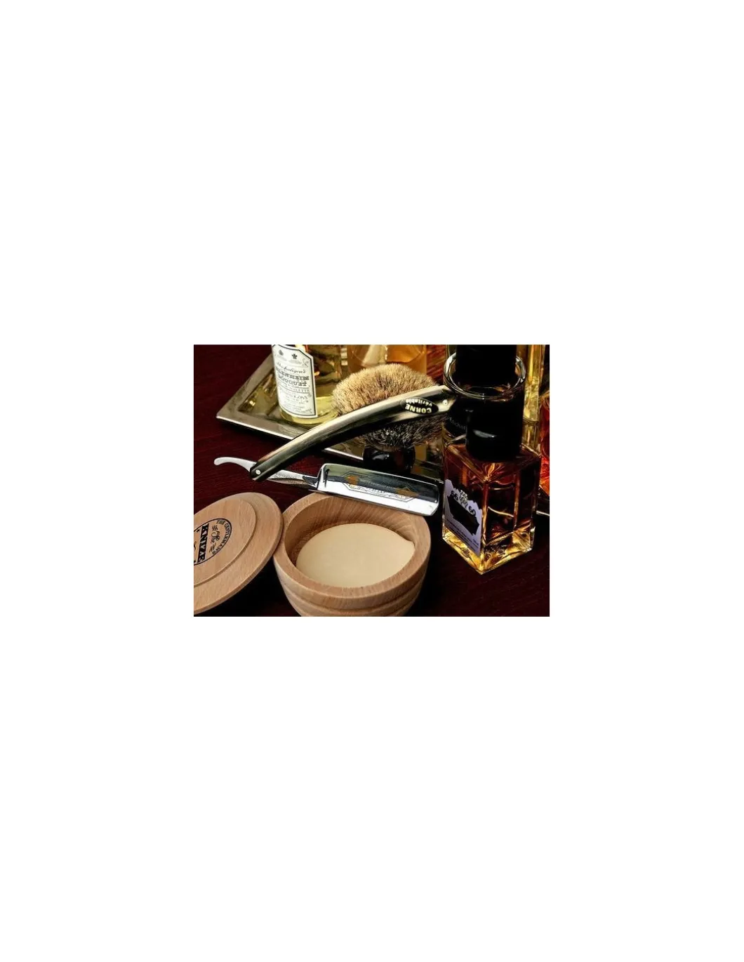 Knize Toiletries - Knize Ten Shaving Soap Bowl - Coltelleria Lorenzi Milano