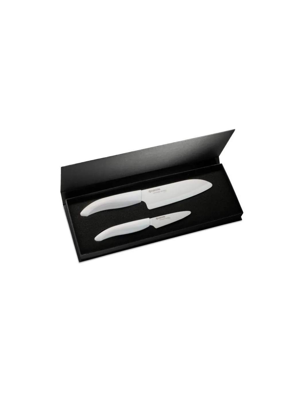 Kyocera - Gift Set Lame in Ceramica manico Abs Bianco - Coltelleria Lorenzi Milano