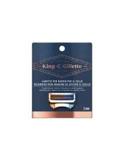 Lamette Rasoio per Collo King C. Gilette