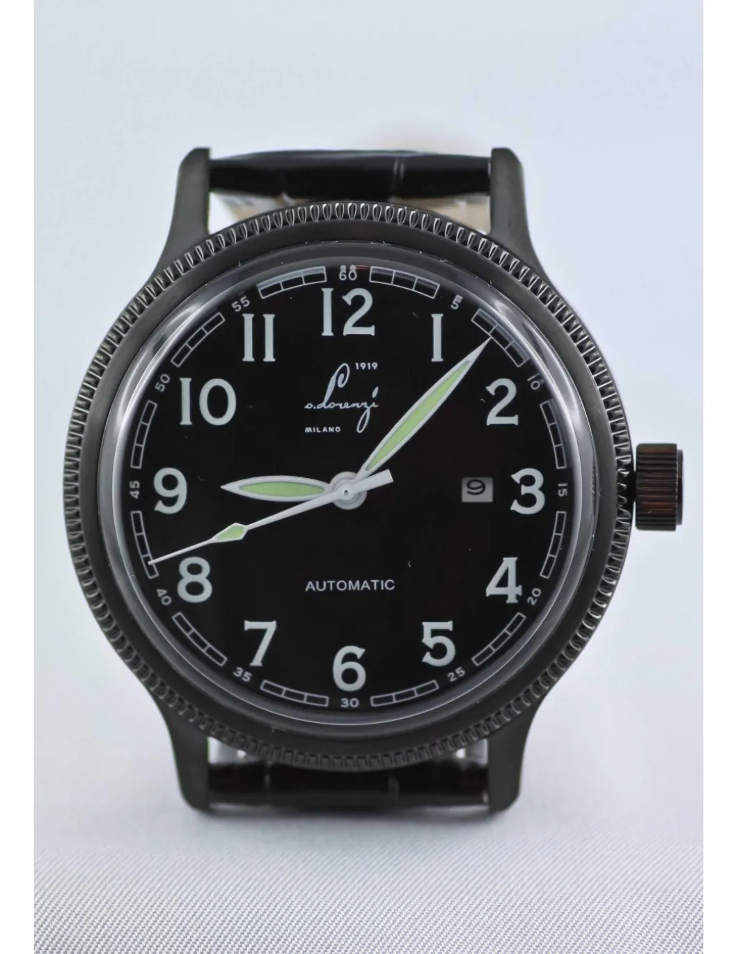 Lorenzi - Orologio da Polso Automatico cinturino Nero AT657 - Coltelleria Lorenzi Milano