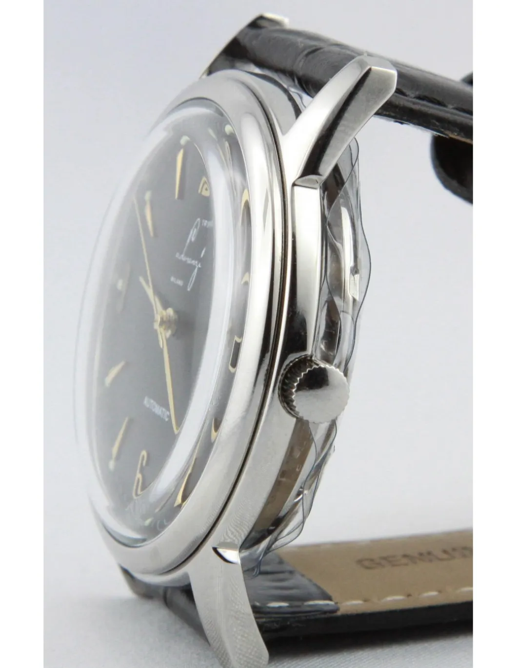 Lorenzi - Orologio da Polso Automatico Cinturino Nero AT669 - Coltelleria Lorenzi Milano