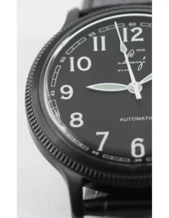 Lorenzi - Orologio da Polso Automatico cinturino Nero AT657 - Coltelleria Lorenzi Milano