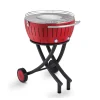 Lotus grill XXL Rosso Barbecue Con Ruote da Giardino
