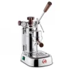 Macchina Espresso Professional Lusso con Manici in Legno