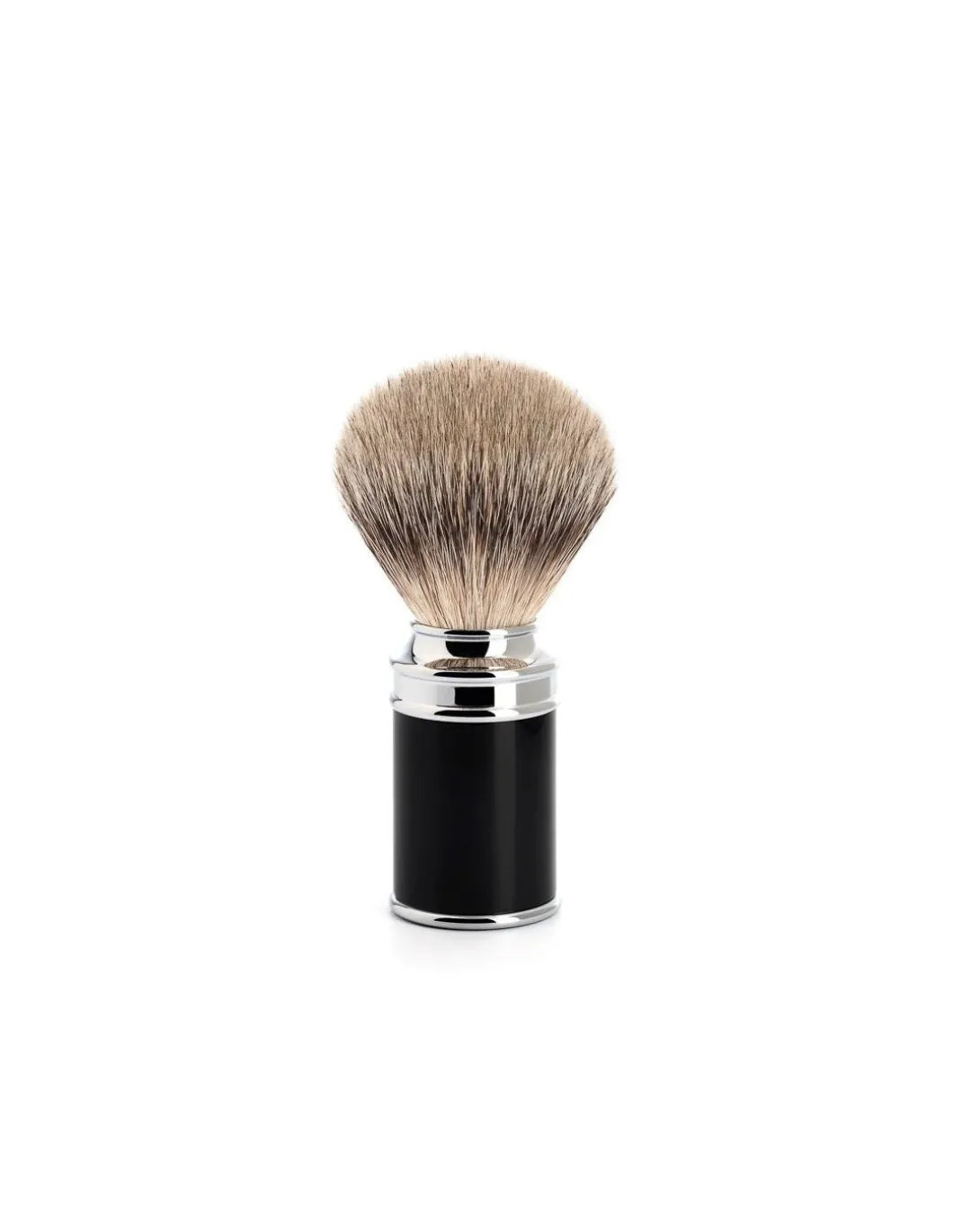 Mühle - Pennello da Barba Manico Nero M106 - Coltelleria Lorenzi Milano