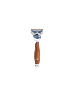 Mühle - Rasoio Fusion manico in legno di Susino Muhle - Coltelleria Lorenzi Milano