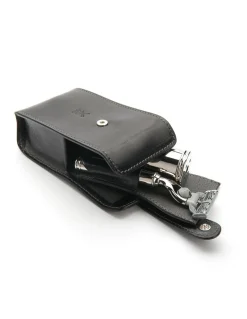 Mühle - Set da Viaggio Rasoio Mach3 e Pennello Cromato - Coltelleria Lorenzi Milano