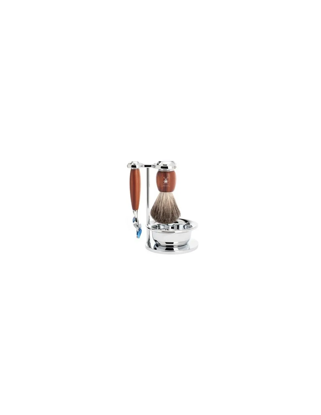 Mühle - Set Rasoio Fusion e Pennello in Puro Tasso - Coltelleria Lorenzi Milano
