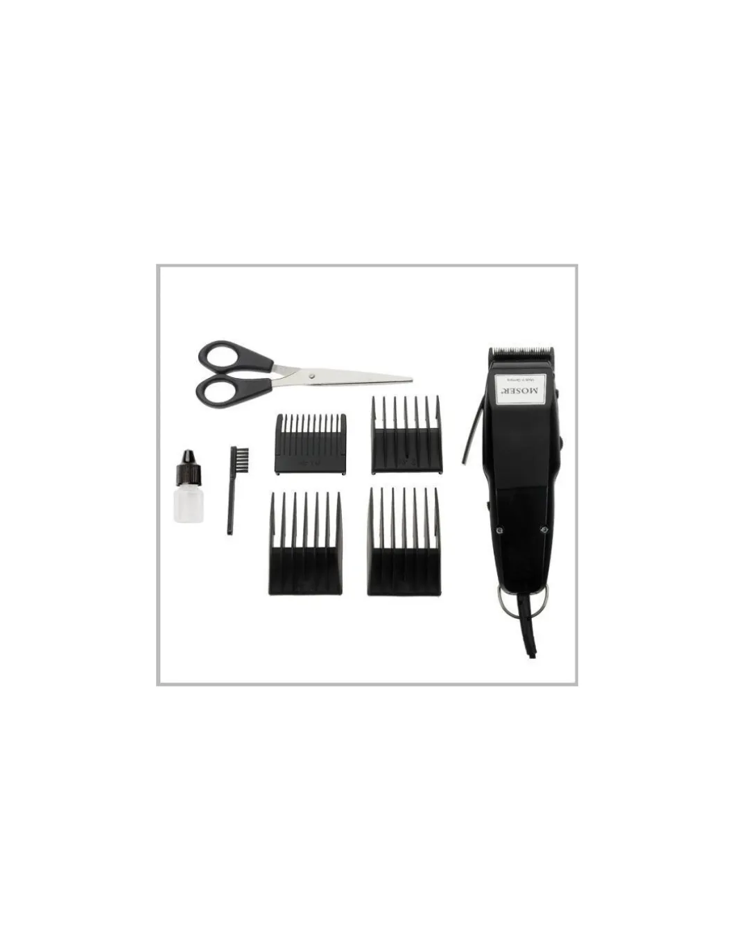 Moser - Tosatrice Professionale per Animali 1400 AnimalLine Nera - Coltelleria Lorenzi Milano