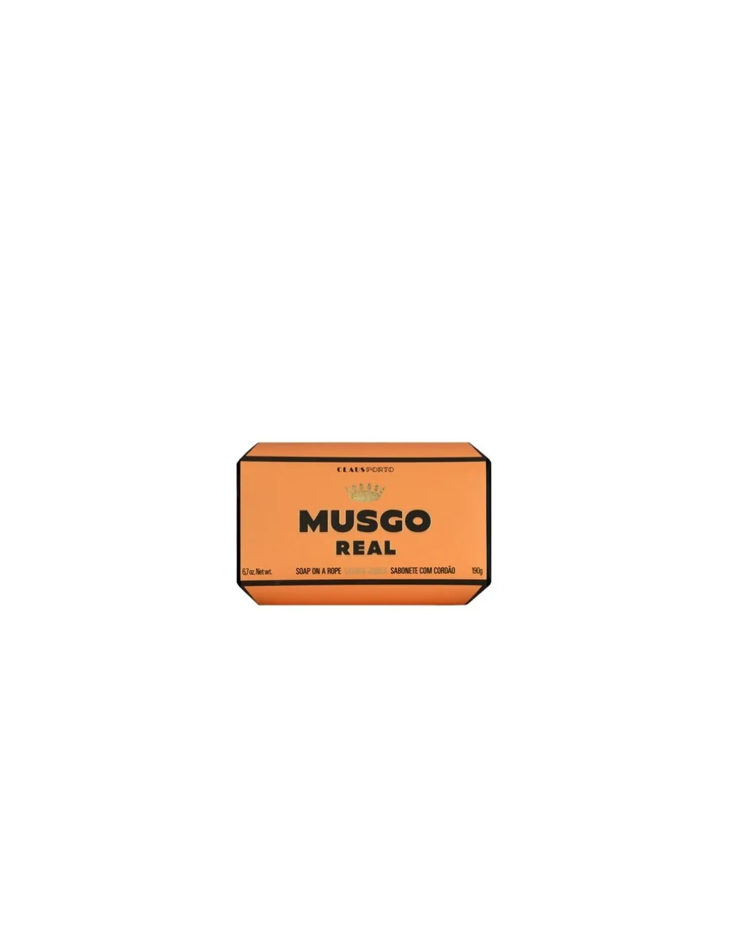 Musgo Real - Musgo Real Saponetta per il bagno e la doccia con corda Orange Amber 190 gr - Coltelleria Lorenzi Milano