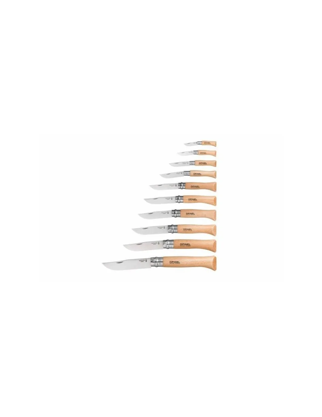 Opinel - Opinel collezione 10 pz. Inox - Coltelleria Lorenzi Milano