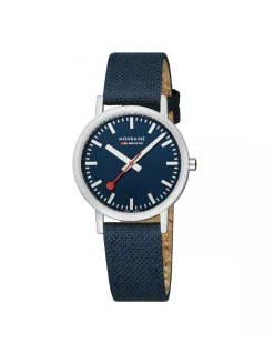 Orologio da Polso Mondaine Classic blu 36 mm FS221-02