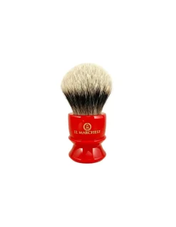 Pennello Da Barba Mod. Red Elitario Two Band Manchurian SHD 30mm