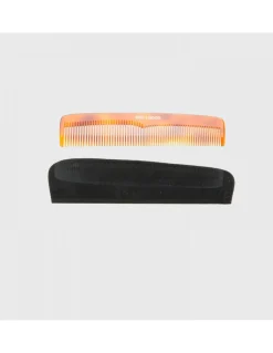 Pettine per Capelli Seghettato/Fitto Con Bustina Tartarugato