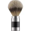 PILS - Pennello da Barba in Tasso e Acciaio Inox Satinato Nero 104RWE21 - Coltelleria Lorenzi Milano