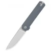 QSP Lark Pocket knife 14C28N blade G10 handle Gray